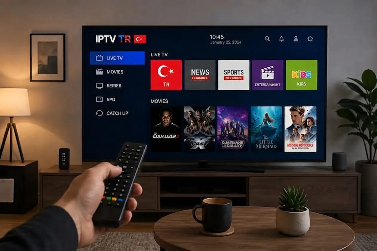 IPTV kullan&inodot;m g&ouml;rseli